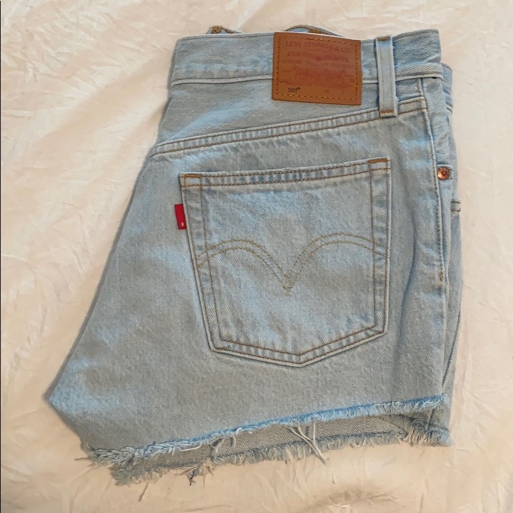 Levi’s 501 High Waisted Shorts